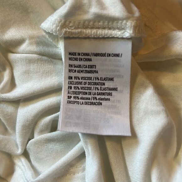 3 for $30! American Eagle white tank top - Picture 5 of 8